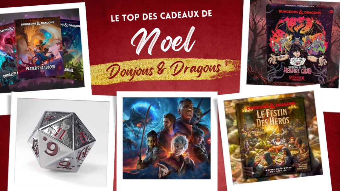 Et coucou 👋,
Aujourd'hui, je vous propose une liste de cadeaux en lien avec Donjons &amp; Dragons pour faire découvrir votre passion à vos amis ou votre famille !
youtu.be/Sc5ZDTyMZ_c

#rpg #jdr #dnd #5e #noel #cadeau