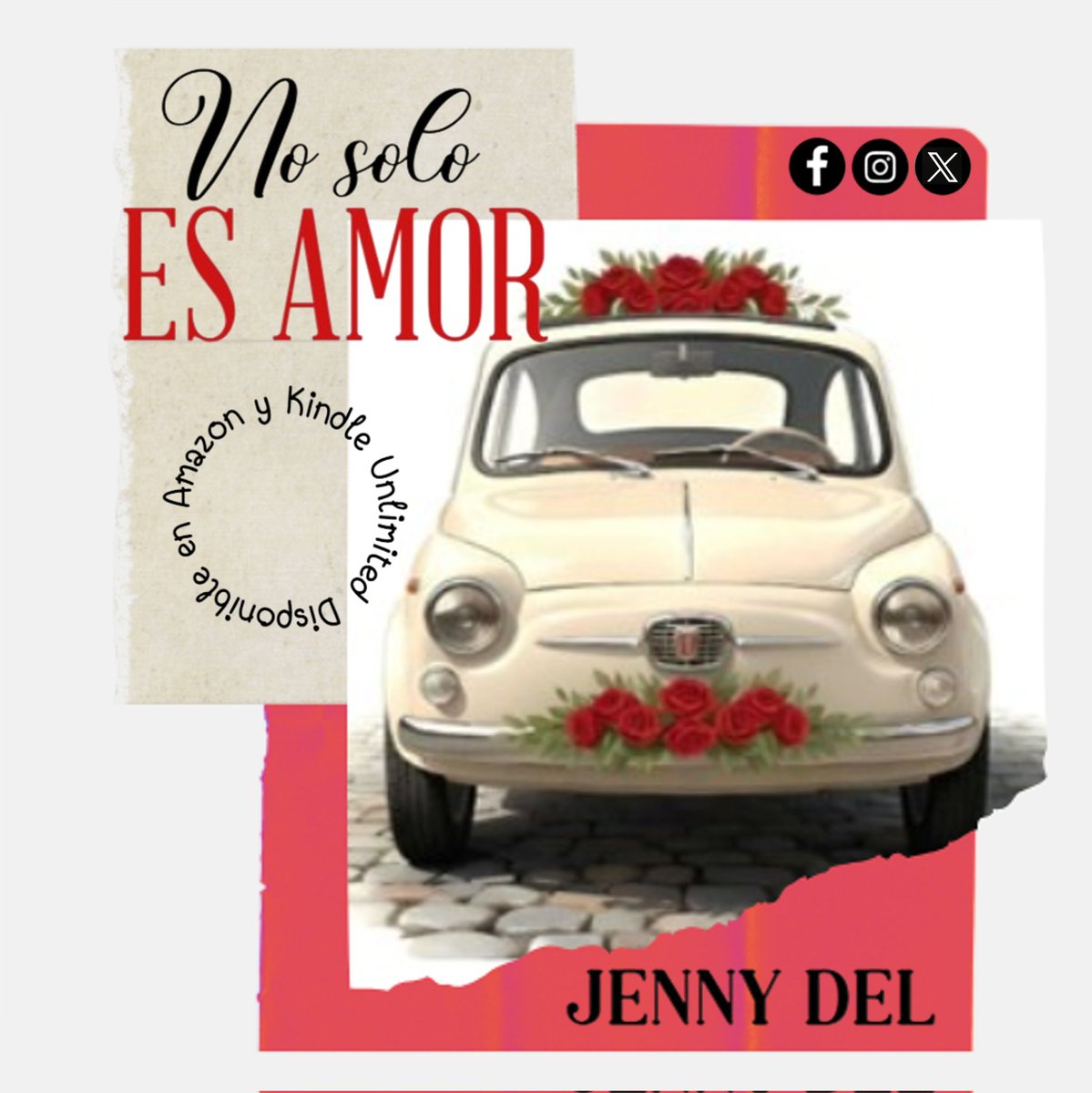 NOVEDAD 💕💯

No solo es amor
❣️⏩ leer.la/B0G7G6PDGR

📚📱Disponible en #Amazon y #Kindleunlimited

Todas las #novelas de la autora en:
❣️⏩ relinks.me/JennyDel

<a href="/ChicasTribu/">Las chicas de la tribu</a>

#jennydelautora #kindle
#LibrosRecomendados
#LecturasRecomendadas