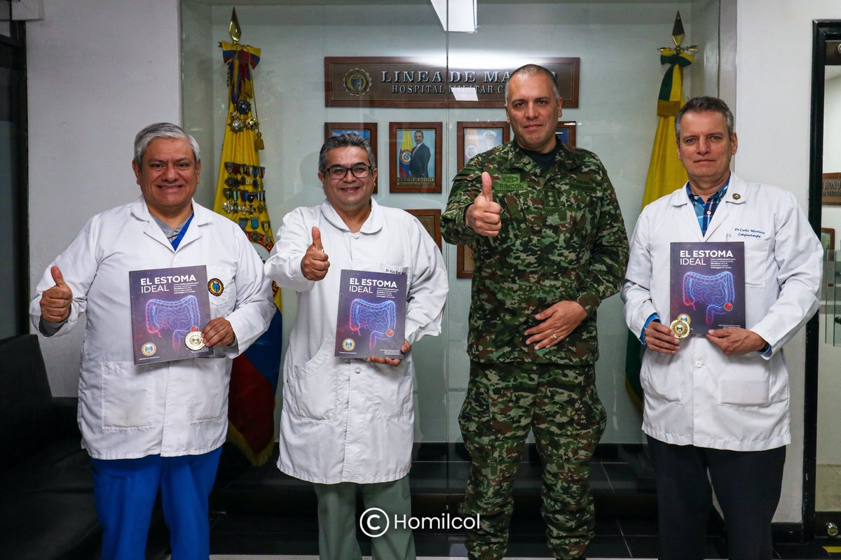 ✅ El <a href="/HOMILCOL/">Hospital Militar Central Colombia- HOMIL</a> se ha consolidado como un destacado pionero y centro de referencia nacional en cirugía y endoscopia colorrectal.
Esta publicación  reflejan el compromiso del Dr. Carlos Martínez y el Servicio de Coloproctología del HOMIL por ser artífices  de esta importante obra