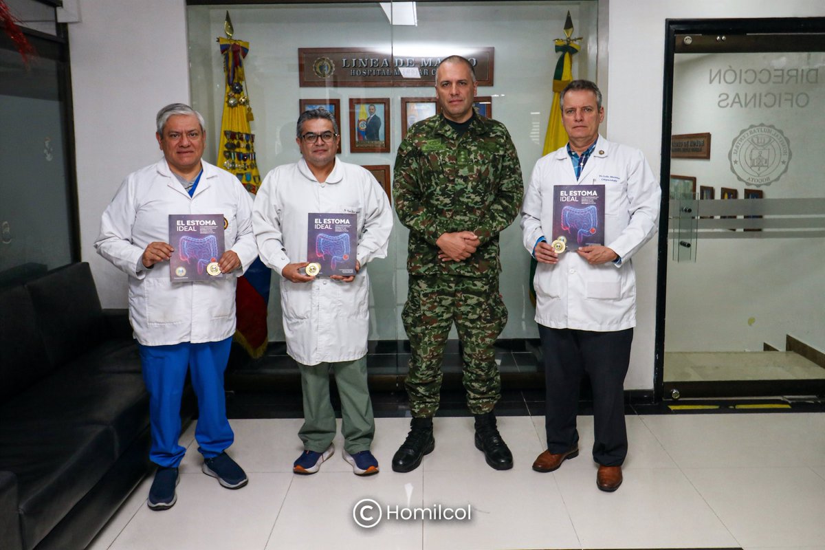 HOMILCOL's tweet photo. ✅ El @HOMILCOL se ha consolidado como un destacado pionero y centro de referencia nacional en cirugía y endoscopia colorrectal.
Esta publicación  reflejan el compromiso del Dr. Carlos Martínez y el Servicio de Coloproctología del HOMIL por ser artífices  de esta importante obra https://t.co/z0maMtb3mj