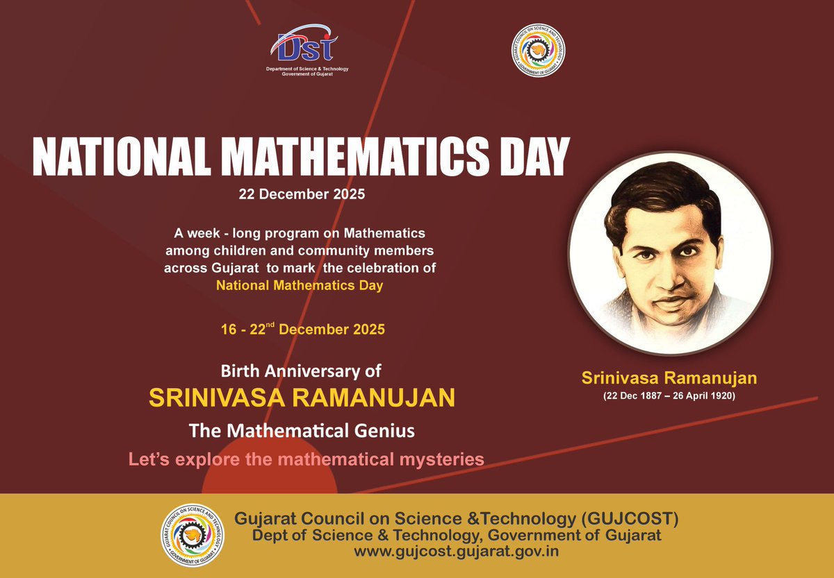 s_amrel's tweet image. #Vavadi Primary School, students are marking #NationalMathematicsDay Festival of @InfoGujcost @dstGujarat exploring integers and fractions through innovative and interactive activities, fostering a deeper understanding of #mathematical concepts.

@arjunmodhwadia 
@narottamsahoo