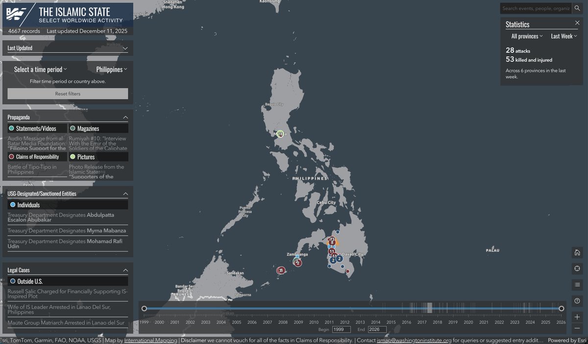 For those curious about IS-Philippines (East Asia Province) there is a ton of details on my IS Worldwide Activity Map
washingtoninstitute.org/islamicstatein…