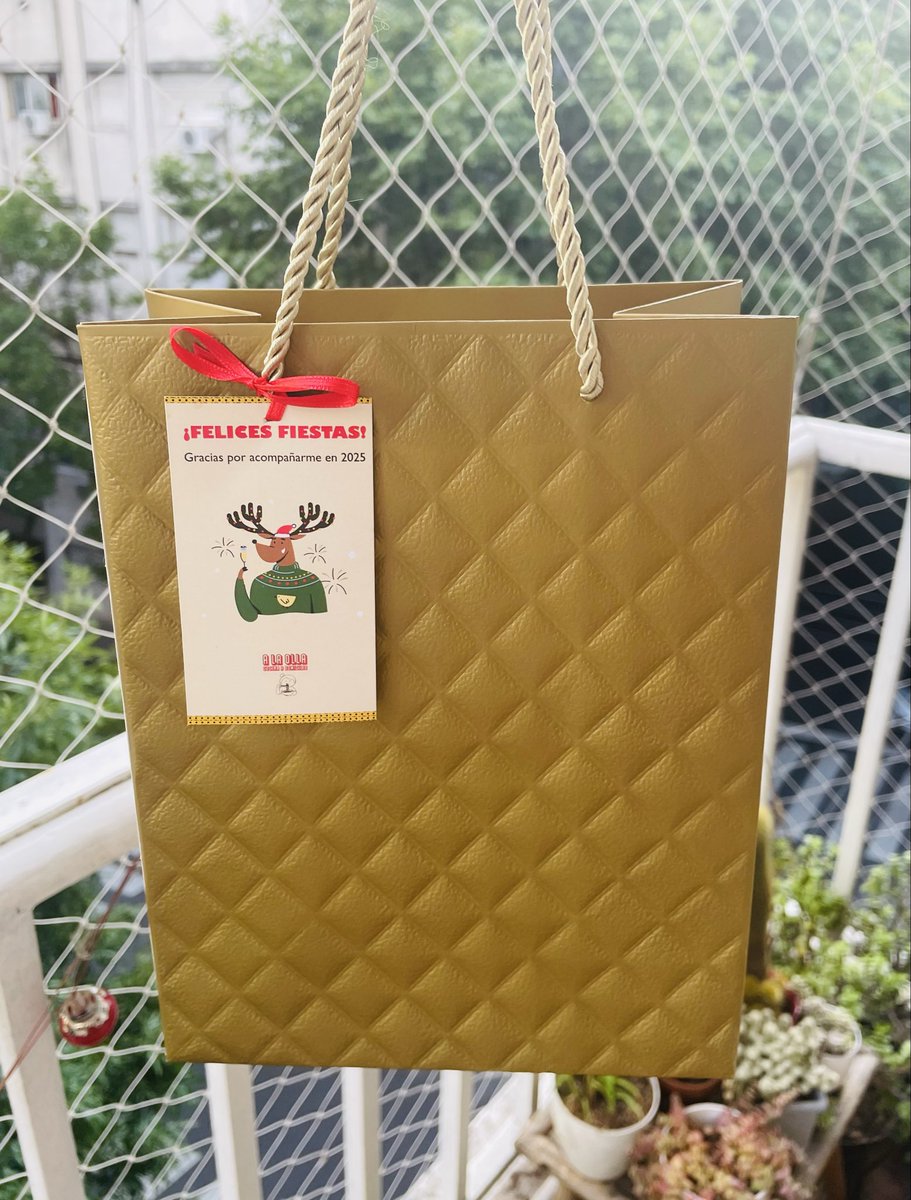 Hoy es la última entrega de viandas del 2025 y van con bolsita de fin de año con cositas ricas para mis clientes 🌲🤶🏻