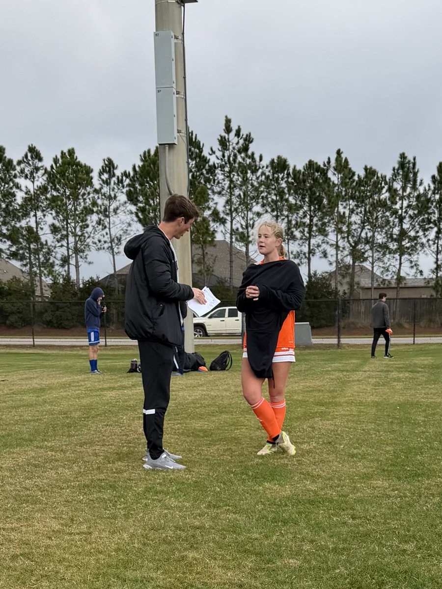 tally_soccer's tweet photo. 📝 SCOUTS EVERYWHERE 📝 

This past weekend we had teams travel to Foley AL for the Gulf States Showcase and of course there were scouts everywhere - and they were very interested in talking to our players! https://t.co/jxlXjvj2gj