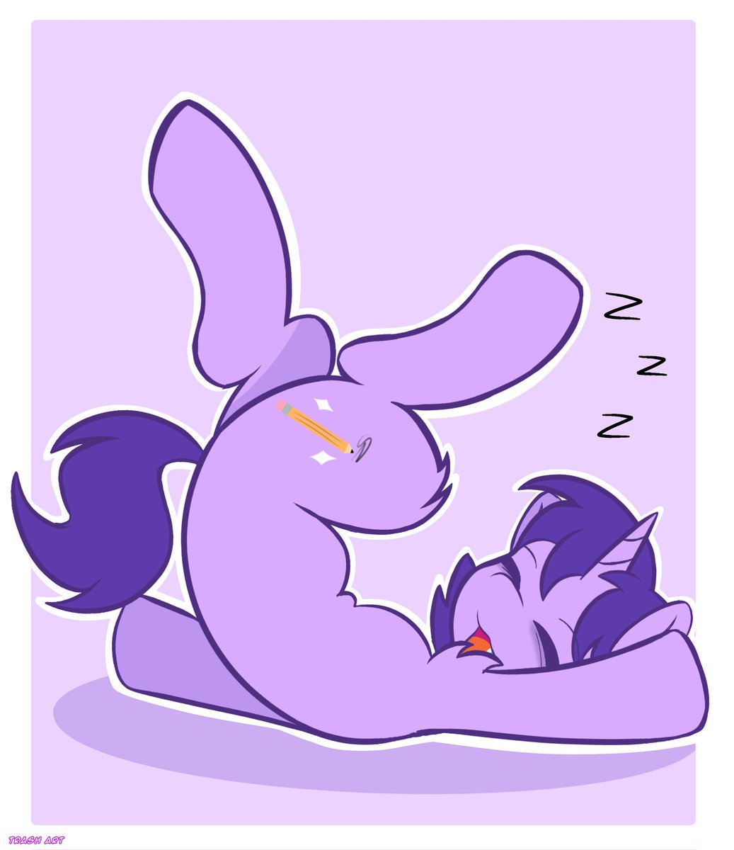 ElTrash_Art6's tweet image. After sleeping, I need to sleep to rest from sleeping