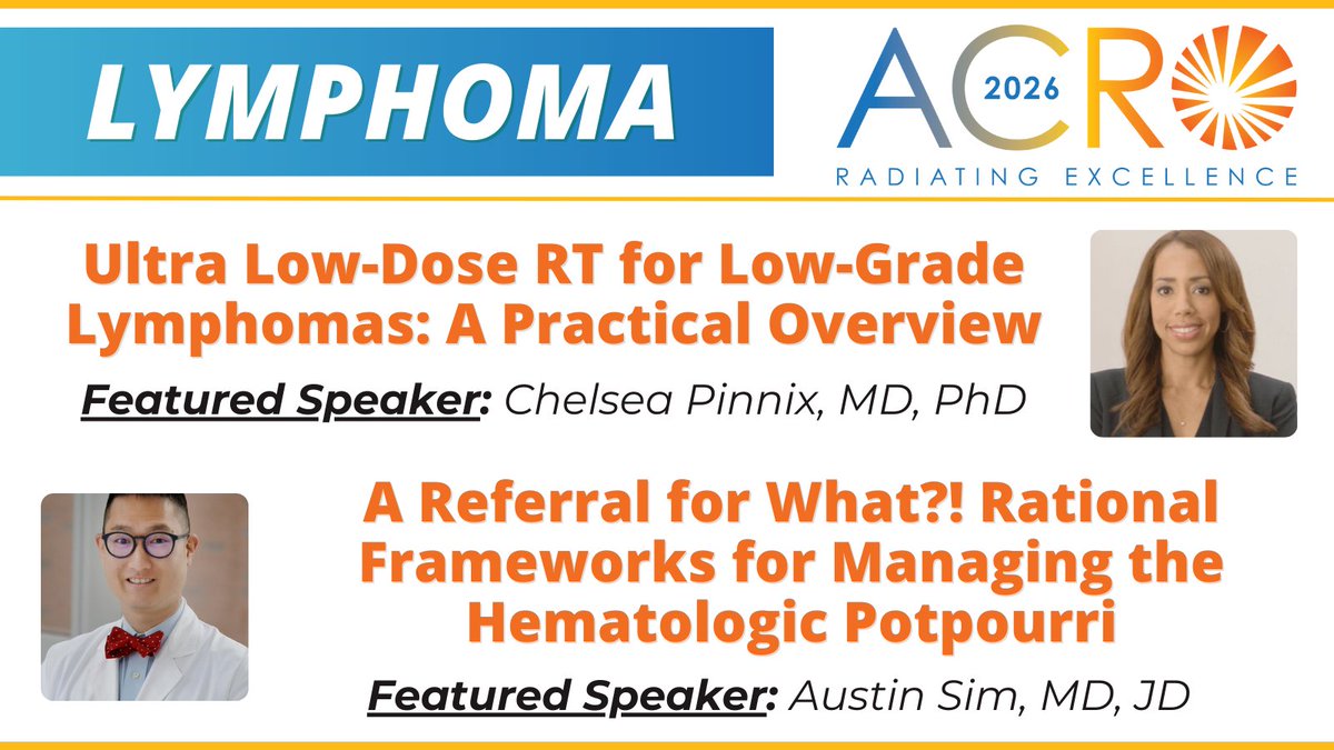 ACRO - American College of Radiation Oncology tweet media