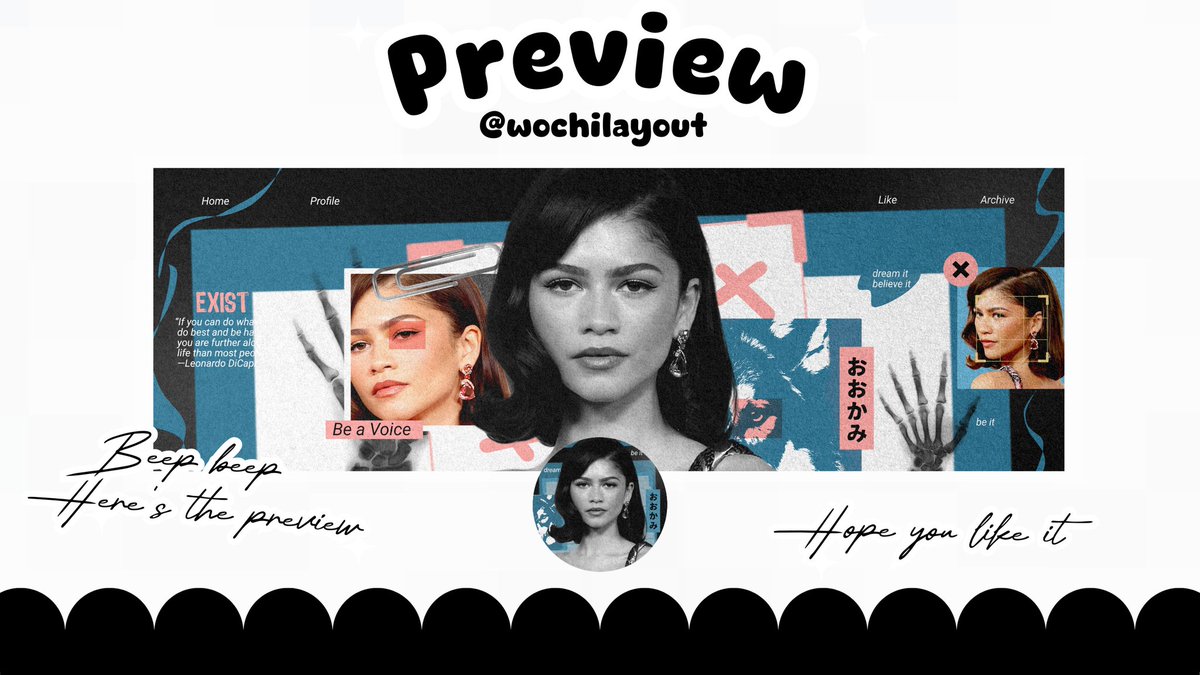 Zenitkh's tweet image. SERA.ᅠ A shoutout to Babeh for giving me this layout and Wochi for creating it. It truly is a masterpiece.