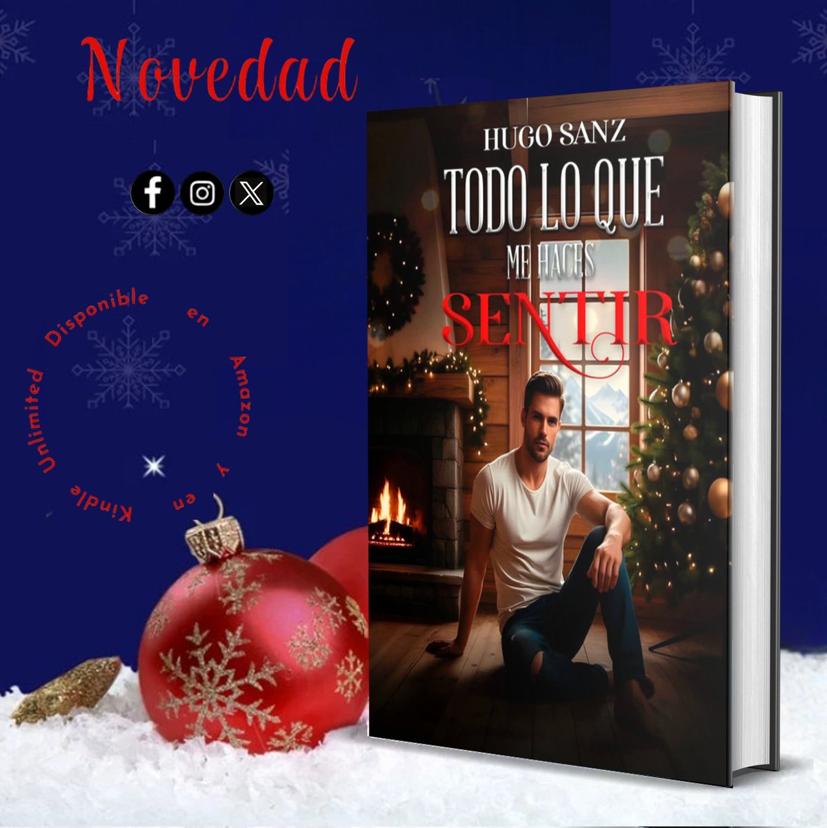 RECOMENDACIÓN 💕💯 

Todo lo que me haces sentir 
🖤⏩ leer.la/B0G6D78JN3

📚📱Disponible en #Amazon y #Kindleunlimited

Todas las #novelas del autor en:
🖤⏩ relinks.me/HugoSanz

<a href="/ChicasTribu/">Las chicas de la tribu</a>

#HugoSanz #navidad2025 
#Kindle #LibrosRecomendados
#LecturasRecomendadas
