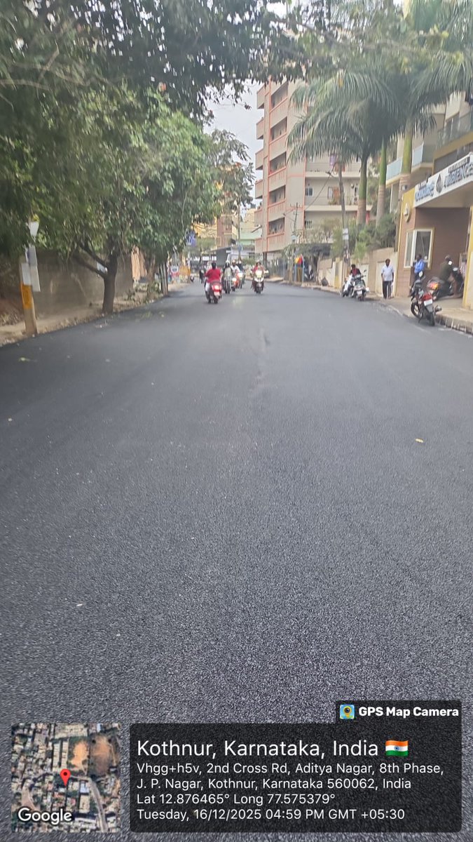 comm_blr_south's tweet image. Asphalting works done on the roads of Harinagar, Anjanapura division to ensure road safety and smooth movement of vehicles.

#asphalting #harinagar #anjanapura