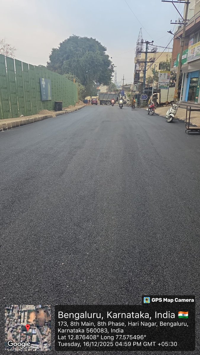 comm_blr_south's tweet image. Asphalting works done on the roads of Harinagar, Anjanapura division to ensure road safety and smooth movement of vehicles.

#asphalting #harinagar #anjanapura