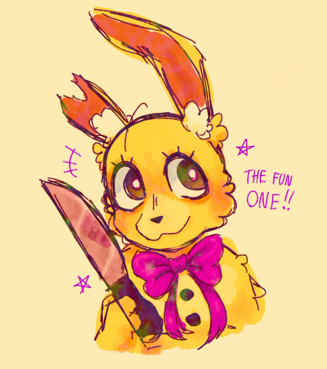 The fun oneeeeeeeee
#FNAF #FiveNightsAtFreeddys