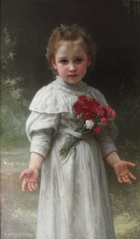 Yvonne #artbots #bouguereau