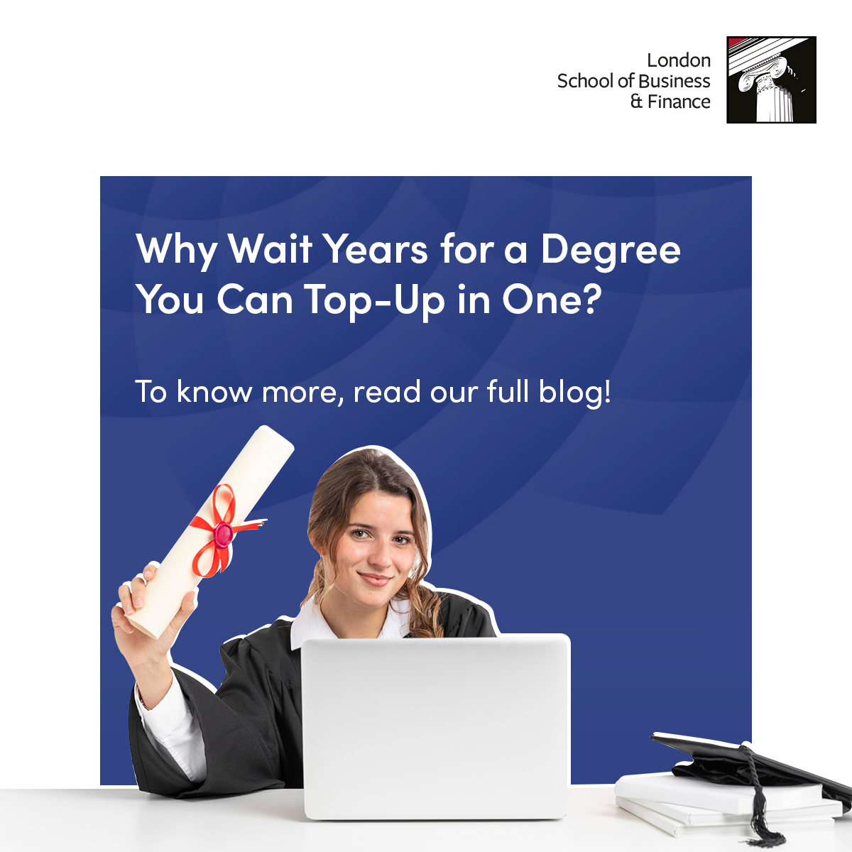 lsbfeducation's tweet photo. Why wait years for a degree you can top-up in just 1 year? 🎓

Find out how LSBF can help you fast-track your career: [https://t.co/Zq9Bph37Gl]

#LSBF #Undergraduate https://t.co/WZJbeuWFEC