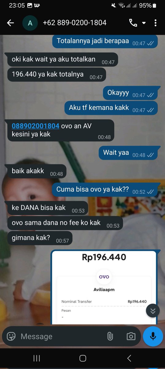 matchamaltt's tweet photo. Guyss hati hati ya yang mau tf won jangan tf di @brebwequ
Kalau mau transaksi terus seller/penyedia jasa cuma ngasih satu opsi untuk tf uang coba dicek dulu ya di getcon atau serch bar, jangan gegabah langsung tf https://t.co/gBJfCKyWoM
