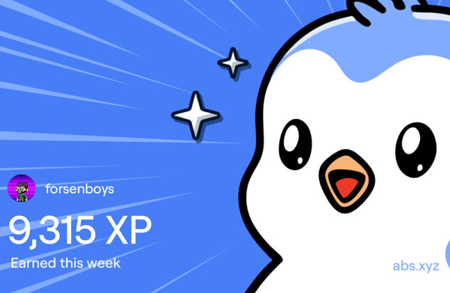 Xp day on <a href="/AbstractChain/">Abstract</a> the best day per week
<a href="/PirateNation/">Pirate Nation</a> and NFTs give good exp!