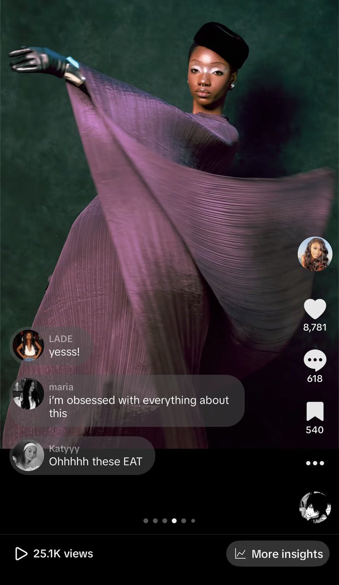 MsPinkstarr's tweet image. Over 600 comments about my work on tiktok and they’re all so kind omg???