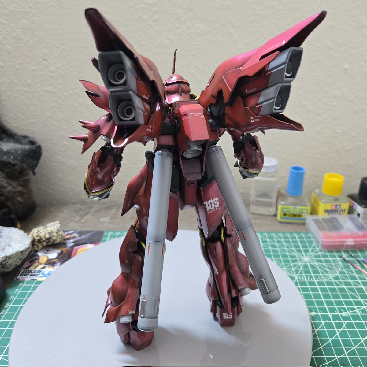 PSchleep's tweet photo. Almost done. Just the shield and weapons left.

#gundamunicorn #plamo #sinanju https://t.co/ywh4wEHY7c