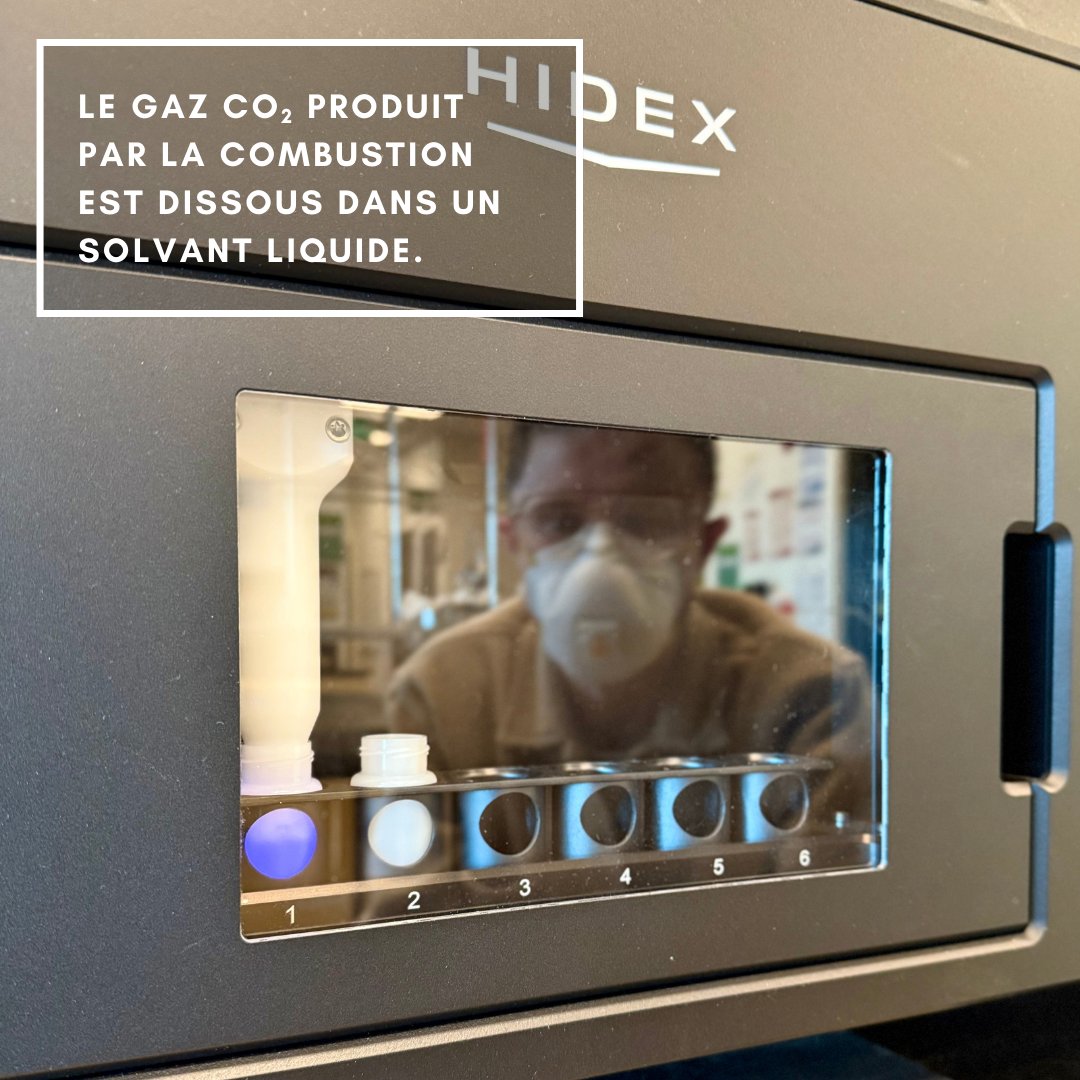 Lalonde_AMS's tweet photo. On brûle des déchets pour la #science!🔥 Liam travaille avec #Hidex sur des méthodes permettant de mesurer le #carbone #radioactif dans les biocarburants avec les « compteurs à scintillation liquide ». Plus l'échantillon est radioactif, plus le #biocarburant est « bio »! https://t.co/ILypgCLxfW