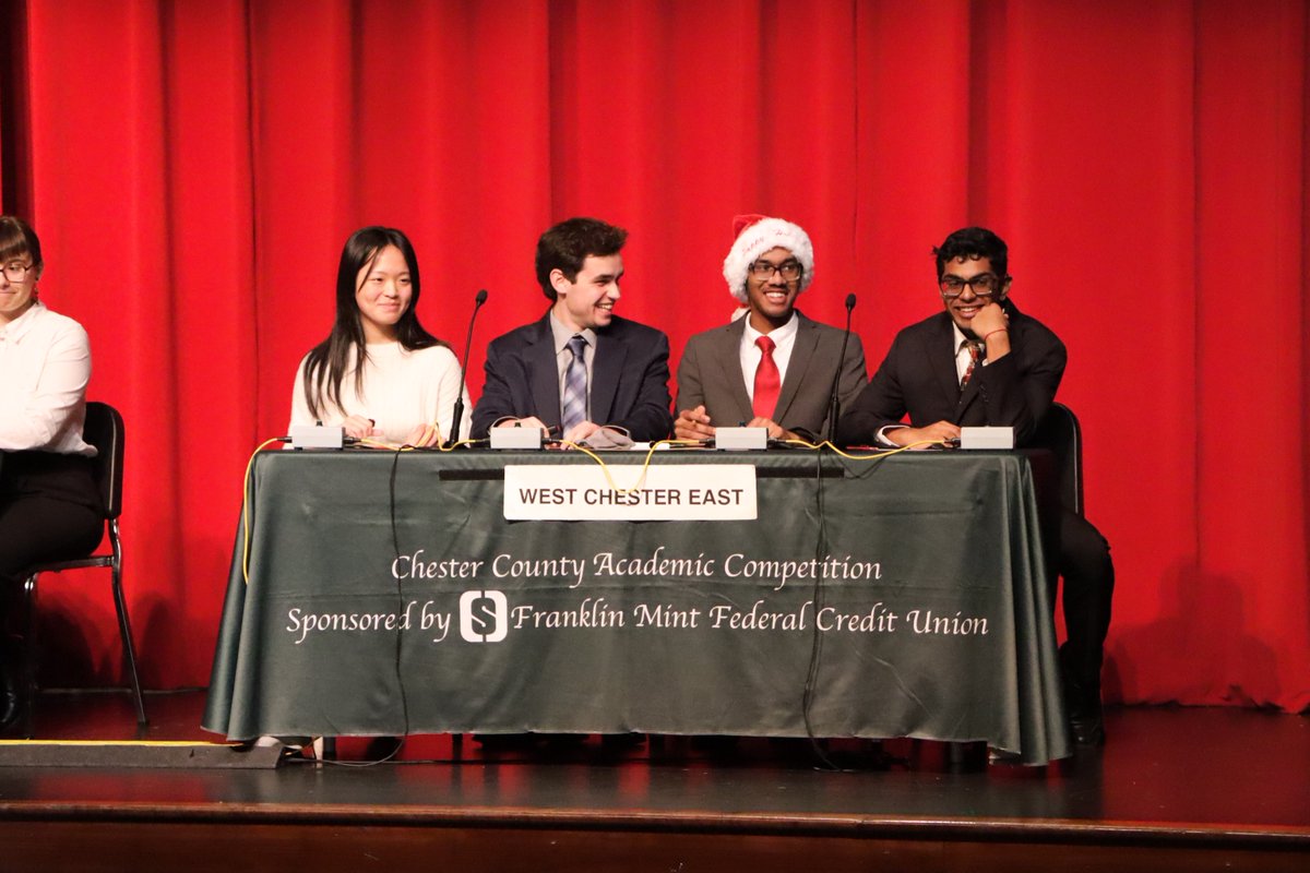 WestChesterASD's tweet image. East High School welcomed local school teams for an academic competition, and the Vikings made it count with two wins and a season-high score🏆

Shoutout to all the students who competed, your hard work, teamwork, and dedication made for a fantastic event!👏 #WCASDWay #Achieve