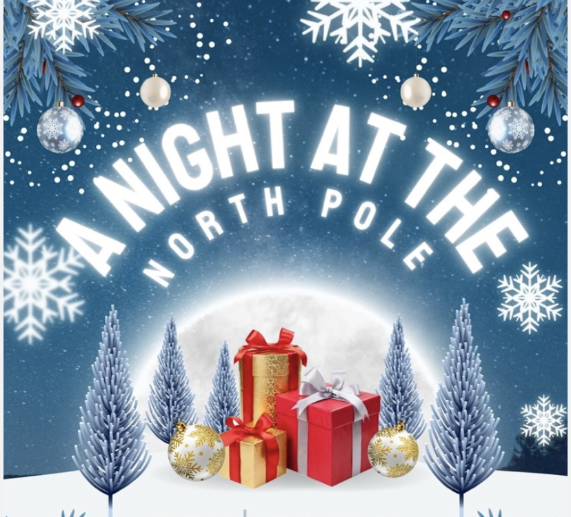 FES Night at the North Pole tonight from 5-7 pm. Free pictures with Santa 🎅 cookies, hot chocolate, and reindeer games!