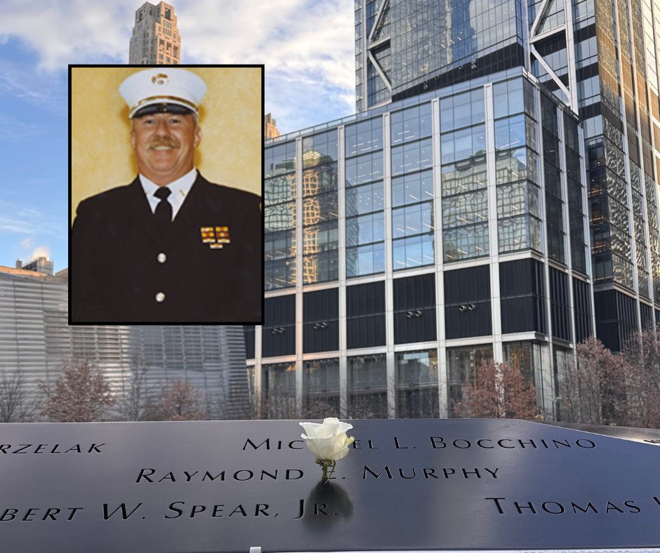 New York native Raymond Murphy had two sons with his wife, Linda. The family lived in the Bronx near the water in a house that Murphy—a carpenter—had renovated, adding a second story. He served with FDNY Ladder Company 16. On 9/11, Lieutenant Murphy had just gone off duty and