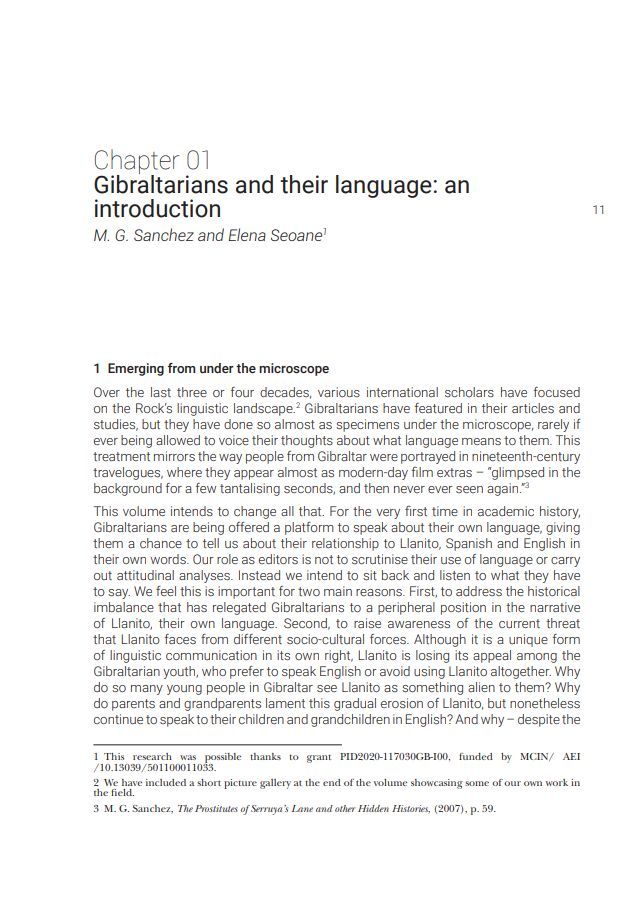 Elena Seoane é unha das autoras do libro "Gibraltarians and their language. 22 linguistic biographies ", que xa podes descargar en aberto no servizo de publicacións da UVigo.

secretaria.uvigo.gal/uv/web/publica…
