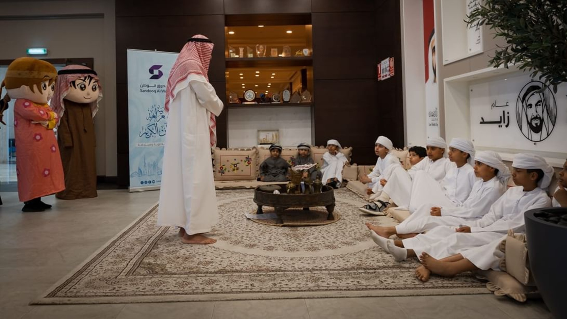 وزارة الثقافة تطلق البرنامج الشتوي لغة القرآن و #السنع_الإماراتي 