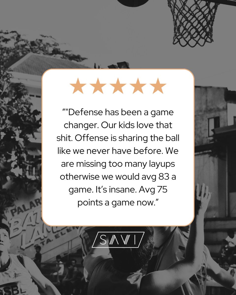 coachcascio's tweet image. From better defense to unselfish offense, our programs are delivering real impact on the court! We love seeing our players succeed and elevate their game.

Ready to be the game-changer your team needs?

Join us in the SAVI Basketball Community!

#BasketballTraining #GameChanger