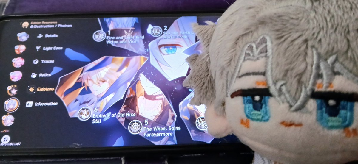 Yay im e6 Phainon haver!! Thanks to Mydei who brought him home in the game alot. qq