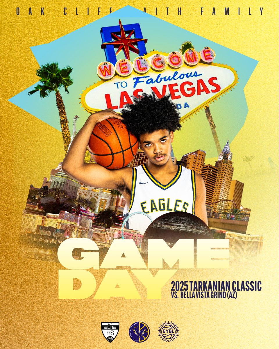 OakCliff_FFA's tweet image. GAMEDAY

🆚 Bella Vista Grind
⏰ 5:40 CST
📍 Bishop Gorman HS