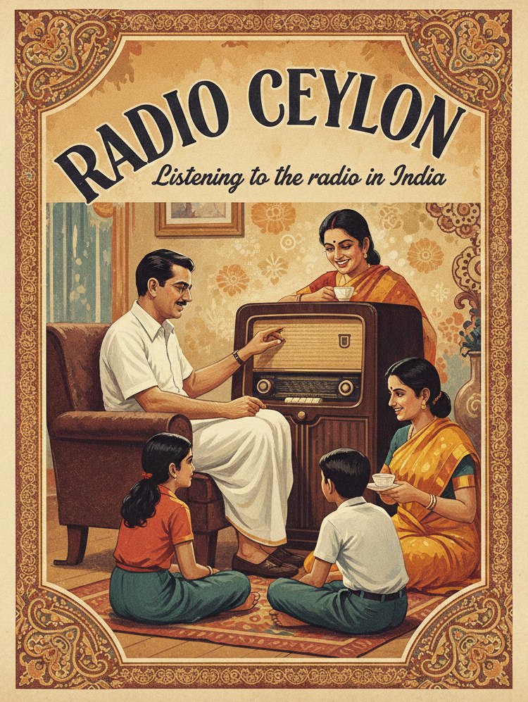 Mahishini's tweet image. 📻 Celebrating 100 Years of SLBC (Radio Ceylon) 🇱🇰✨
On 16 December 1925, #SriLanka made history by launching Asia’s first radio broadcaster. What began as Colombo Radio later became Radio Ceylon, and today, the Sri Lanka Broadcasting Corporation - a voice that has connected…