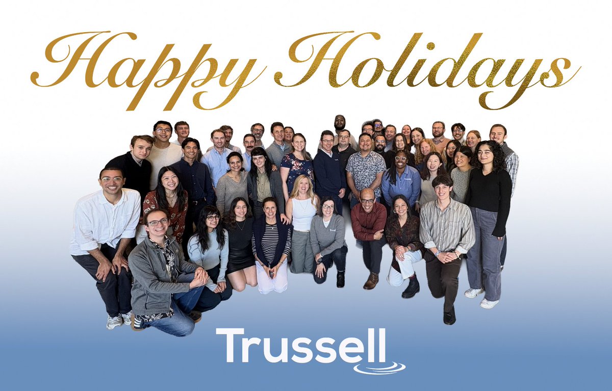 Trussell is flowing into the holidays with gratitude! Wishing everyone a bright, refreshing, and joyful season.