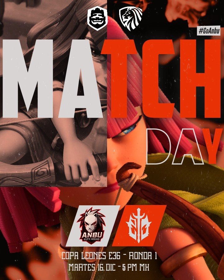 MATCHDAY DEL DIA DE HOY 

Hoy hacemos nuestro debut en Leones Cup Edición #36
#GoAnbu 

<a href="/Principes_Oscur/">Príncipes Oscuros</a> 🆚 <a href="/AnbuEliteSquad/">ANBU ELITE SQUAD</a> 17:00 PM 🇲🇽🇸🇻