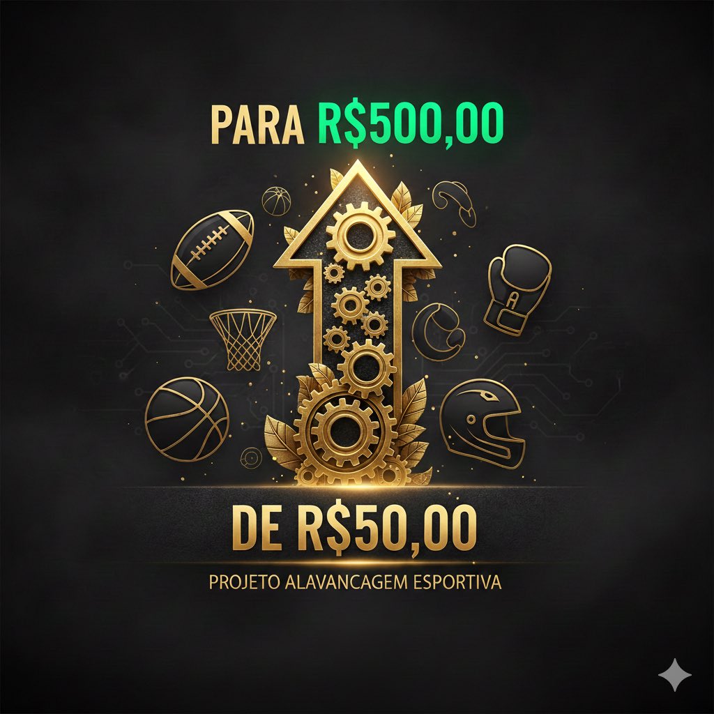 ReisSportsTips's tweet photo. Retornamos com nosso PROJETO DE ALAVANCAGEM!

Bora transformar R$50,00 em R$500,00, quem vem?

Primeira entrada abaixo 👇🏻🤑 https://t.co/bYvSU8tbB3