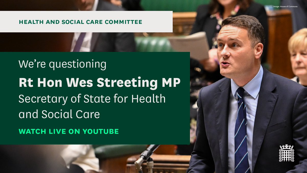 Health and Social Care Committee tweet media
