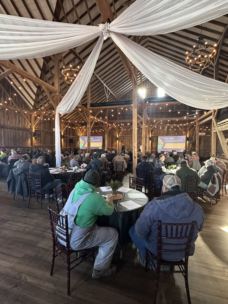 Packed house in a beautiful venue in Eastern Pa talking about carbon creation, preservation, and maintenance. Listening to <a href="/sean_nettleton/">Sean Nettleton</a>