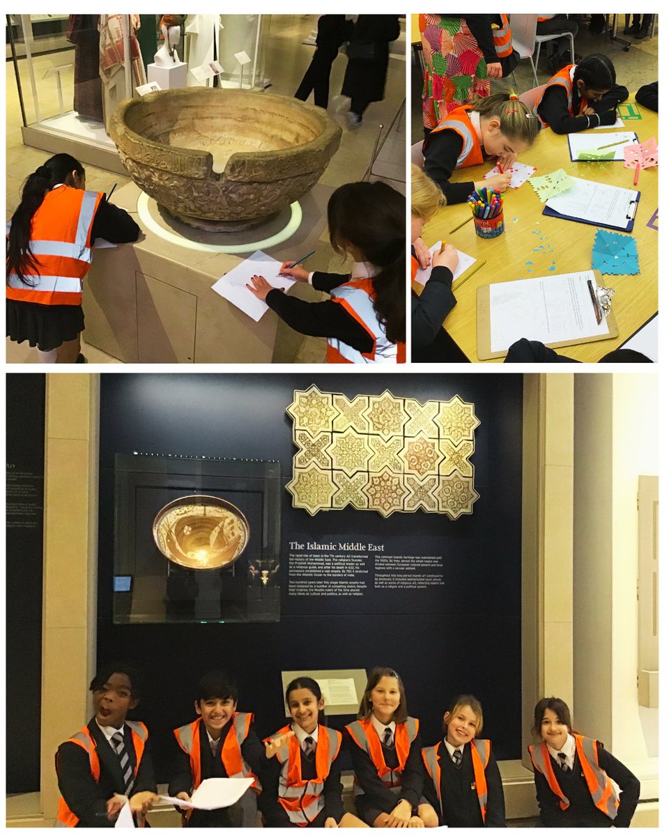 How can art from centuries ago inspire creativity today? ✨
Year 5 explored Islamic art at the V&amp;A, then designed their own symbolic tiles using pattern, shape and symmetry.
<a href="/V_and_A/">V&A</a>
#MuseumLearning