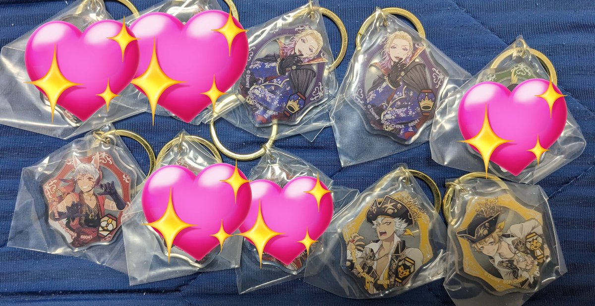 ogmnk2's tweet photo. ツイステ 一番くじ 交換 譲渡

譲:A賞
アクスタ
シルバー セベク ケイト トレイ ジャック オルト
アクキー 
ラギー ヴィル カリム 
各種タオル

求:アクスタ
イデア マレウス エース フロイド ジェイド
アクキー
エース マレウス アズール フロイド ジェイド
定価＋送料 https://t.co/LeFLAzWCVw