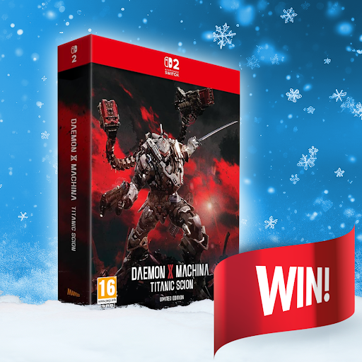 marvelouseurope's tweet image. we're feelin' festive! 🧡

win a daemon x machina: titanic scion nintendo switch 2 limited edition!

to enter:
⚔️ follow @dxm_game &amp;amp; @marvelouseurope 
⚔️ rt &amp;amp; like this post!

ends 19/12. good luck! 🎄☃️