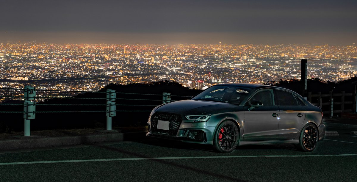 daibutsu_MK7R's tweet photo. 夜景とRS3 https://t.co/tmkyJfSAJT
