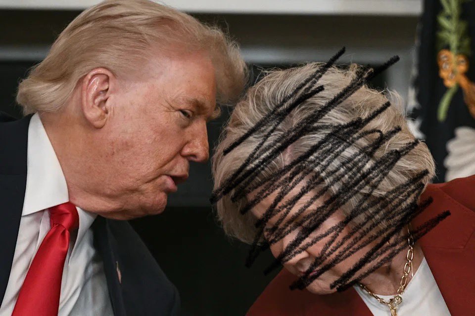 BREAKING: Donald Trump releases photographic evidence that he’s never met Susie Wiles.