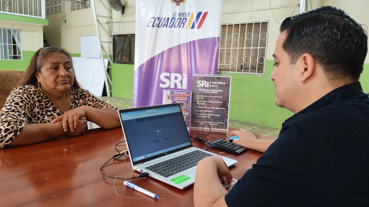 SRIoficialEc's tweet photo. #SRIzonal8

Llegamos a la parroquia rural Progreso, en Guayaquil, y entregamos a la comunidad información tributaria, servicios de RUC y gestión de claves.

#ElNuevoEcuador https://t.co/AstCg4PkNV