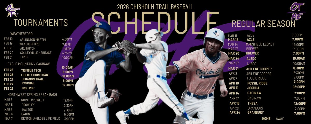 Chisholm Trail Rangers Baseball tweet media