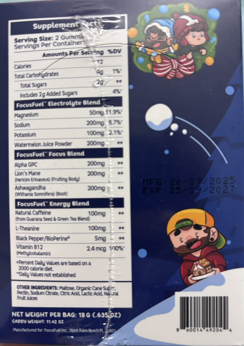 🎄Holiday Fuel Just Dropped!🎄

Teaming up with Focus Fuel for their limited holiday bundle line and it’s packed with festive vibes and serious energy. 
The holiday packs even feature cool new character Flack art on the bundles box!

💥 Use code FLACK for 20% OFF your order! ⚡️