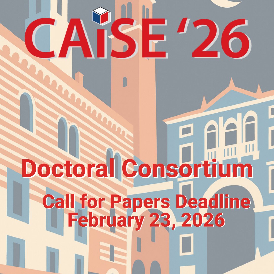 CAiSE Conf tweet media