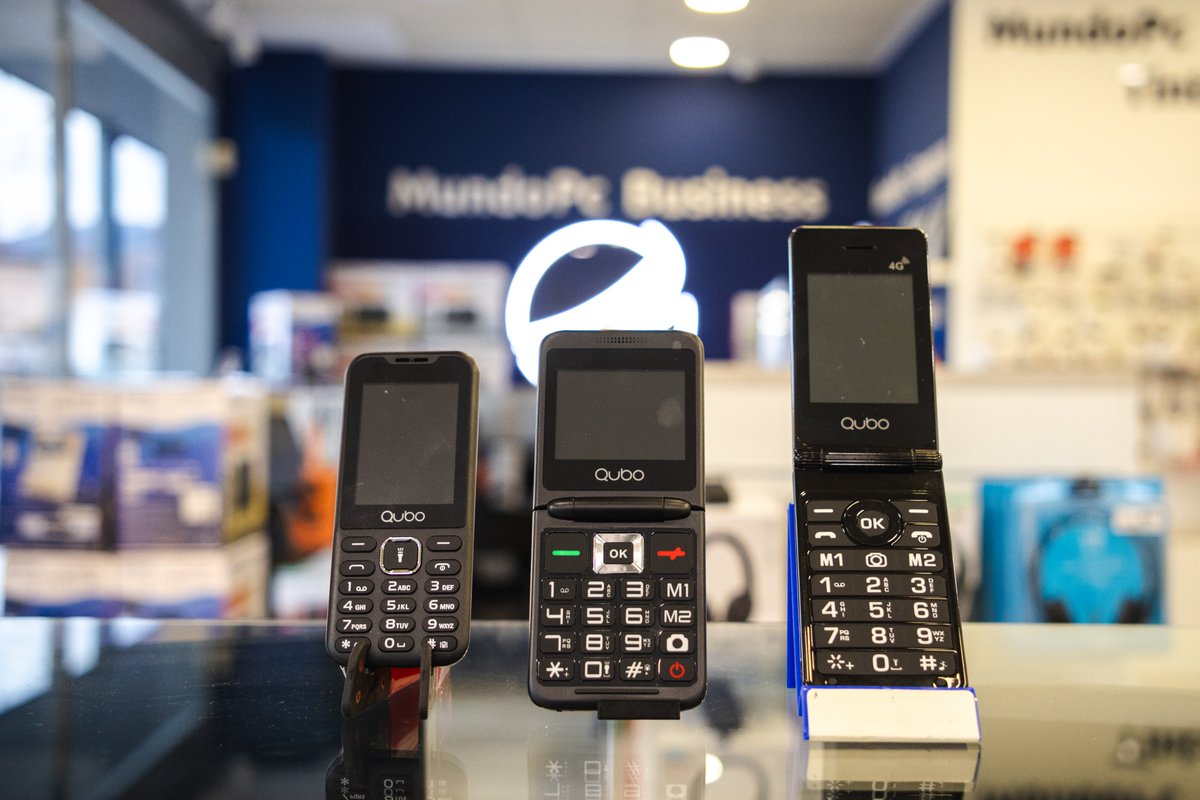 👑 Este año, los Reyes vienen con algo realmente útil: un teléfono que se entiende a la primera.
¡Que suena bien, se ve claro y no da dolores de cabeza!
Los teléfonos senior son autonomía, tranquilidad y llamadas sin complicaciones.📱🎁 #TiendasMundoPC