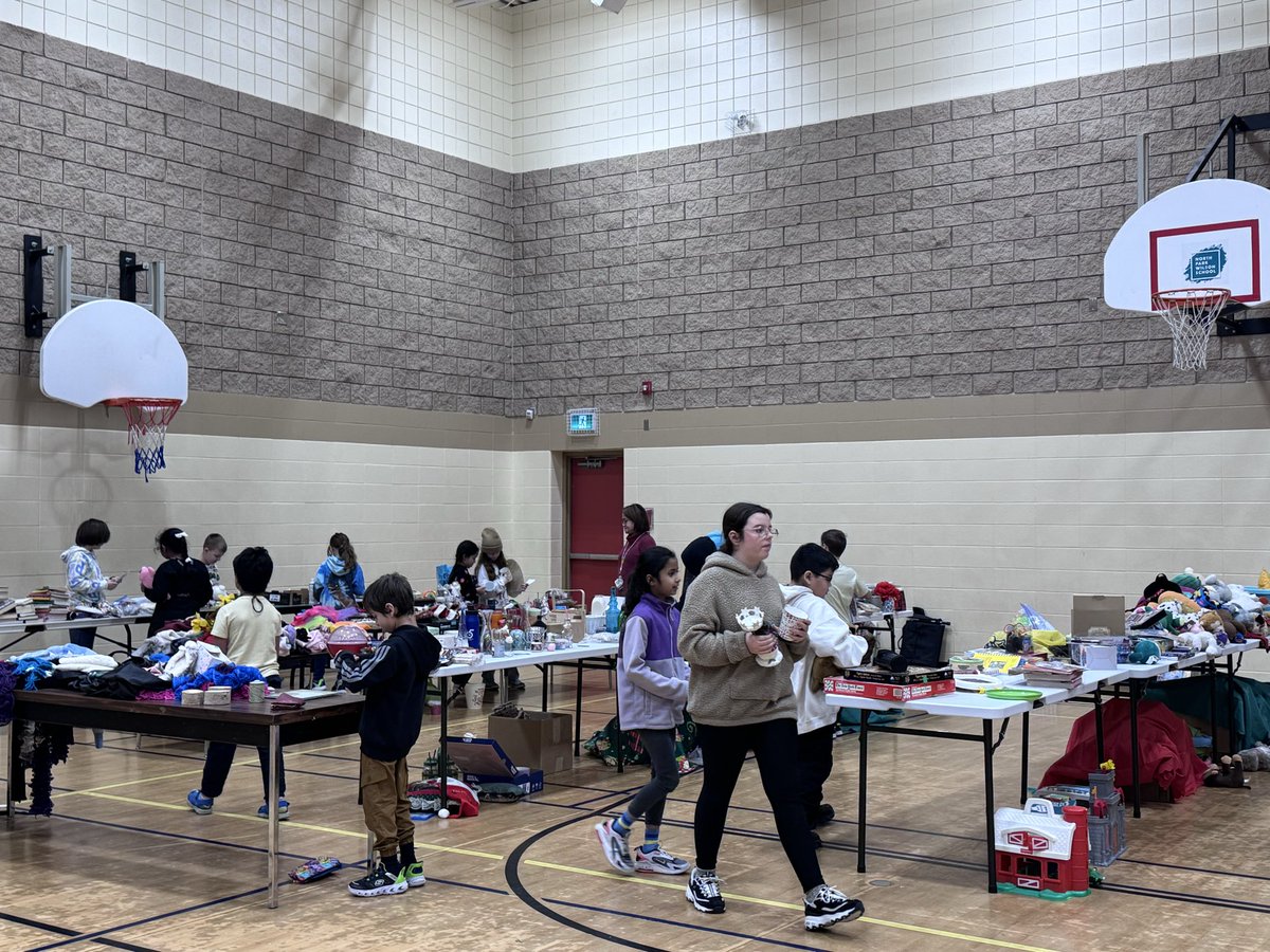 Our <a href="/NPWschool/">NPW School</a> students are having the best time shopping at the Santa Store!  So much joy, excitement, and holiday spirit.  Thank you to everyone who donated items for this festive fundraiser, and to our volunteer elves wrapping all the gifts 🎁 🎅🏼 #spslearn <a href="/StoonPubSchools/">Saskatoon Public Schools</a>