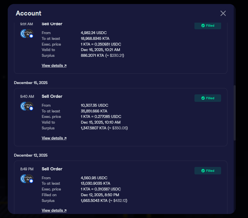 CryptoNinjak's tweet photo. Stacking more. $KTA https://t.co/7CGzXpzARN