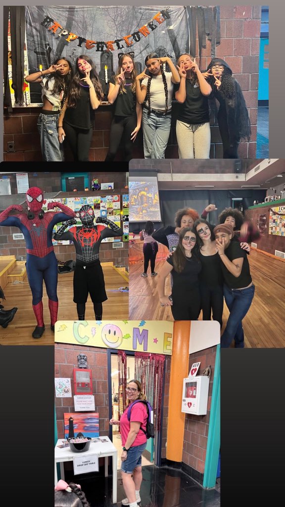 Ps175Sharks's tweet photo. STUDENTS AND STAFF HAD A GREAT HALLOWEEN!!! WE EVEN BROUGHT BACK OUR HALLOWEEN DANCE FOR MIDDLE SCHOOL!!! https://t.co/BxJcueLN0K