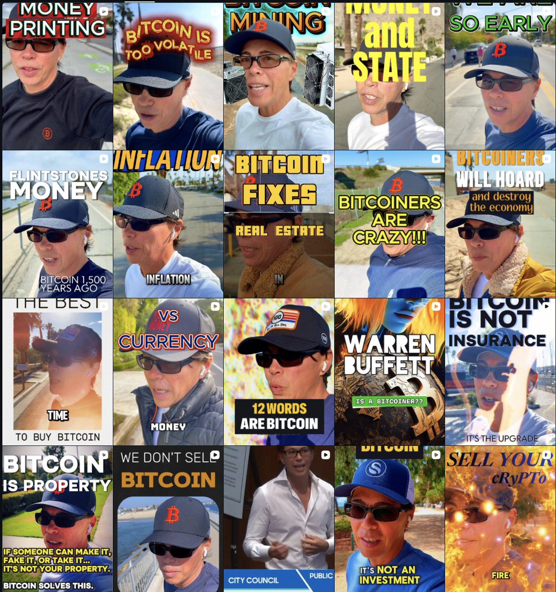 For newer followers...
(a lot of you recently 🙏)

The "Highlights" tab of my profile
has dozens of Bitcoin videos.

They're evergreen, based on fundamentals, tech, custody, wallets, mining, history, FUD-busting, Bitcoin vs Crypto, etc., etc.

All are directed at pre-coiners but